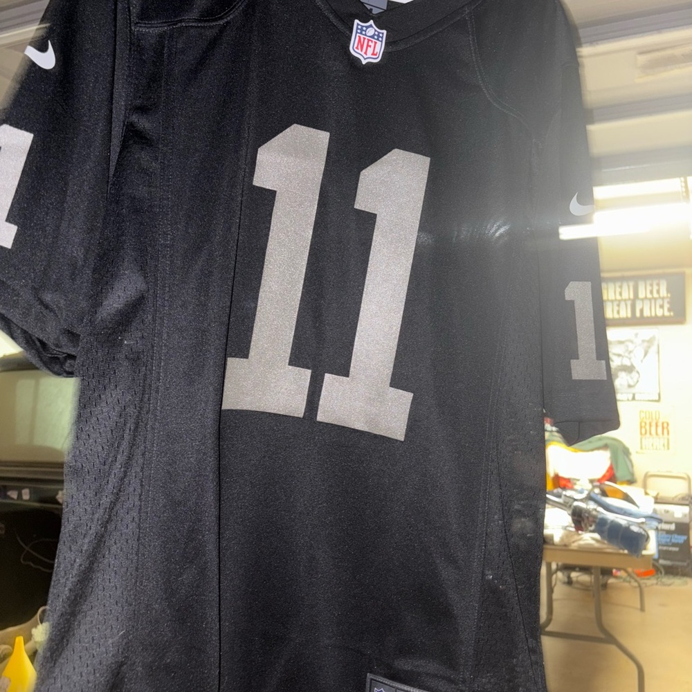 NFL Black and Gray Men's Jersey Riggs lll